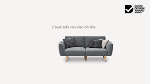 
                  
                    Load image into Gallery viewer, 2 seat modular sofa
                  
                