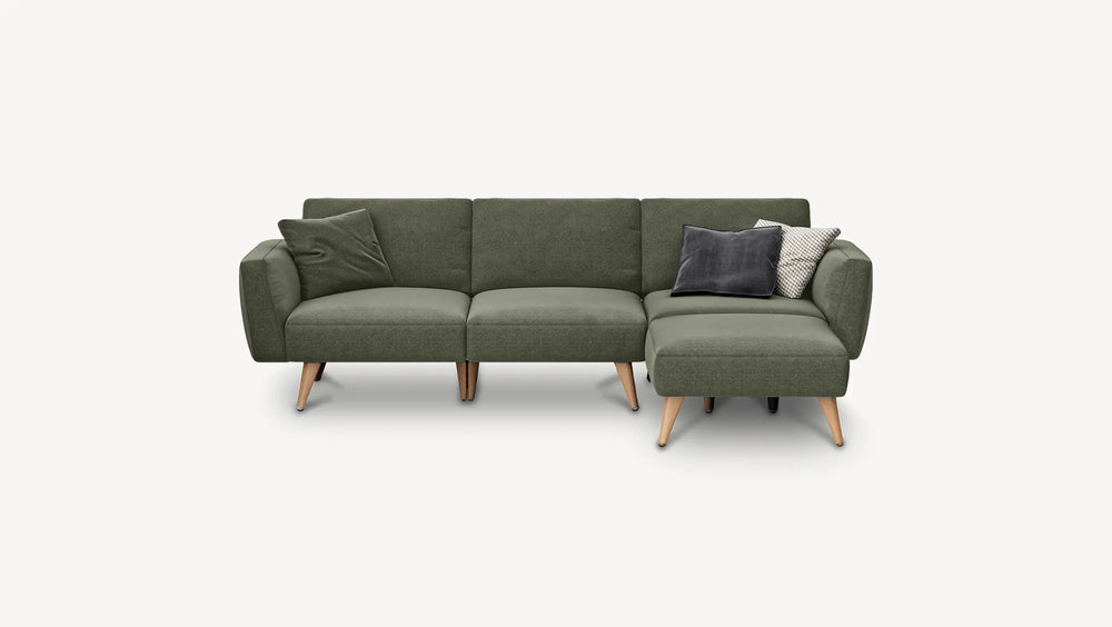 
                  
                    Load image into Gallery viewer, 3 Seat Modular Sofa + Ottoman Covers
                  
                