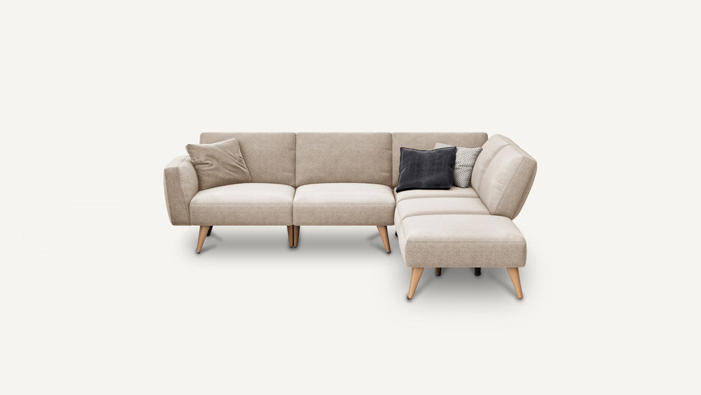 4 Seat Modular Sofa + Ottoman