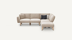 
                  
                    Load image into Gallery viewer, 4 Seat Modular Sofa + Ottoman
                  
                
