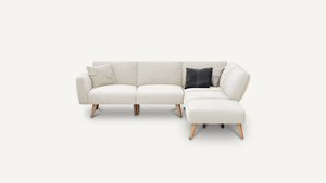 
                  
                    Load image into Gallery viewer, 4 Seat Modular Sofa + Ottoman
                  
                