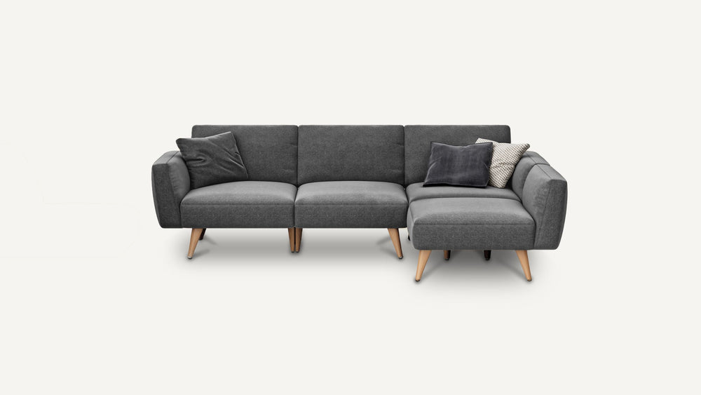 
                  
                    Load image into Gallery viewer, 4 Seat Modular Sofa
                  
                