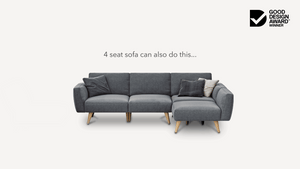 
                  
                    Load image into Gallery viewer, 4 seat modular sofa
                  
                