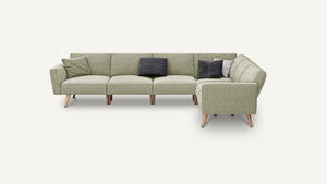 
                  
                    Load image into Gallery viewer, 6 Seat Modular Sofa + Arm/Back Covers
                  
                