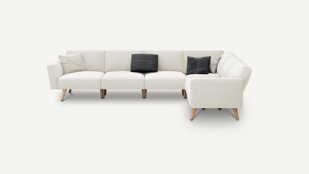 
                  
                    Load image into Gallery viewer, 6 Seat Modular Sofa + Arm/Back Covers
                  
                