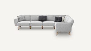
                  
                    Load image into Gallery viewer, 6 Seat Modular Sofa + Arm/Back Covers
                  
                